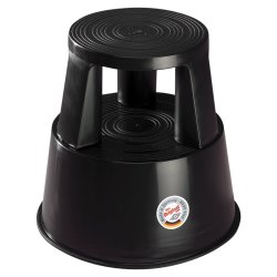 Elefantfod Plast Wedo Sort 150kg