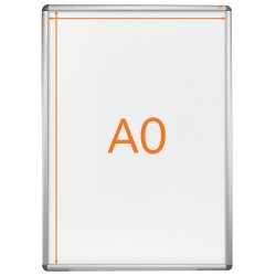 Skifteramme m/runde hjrner A0