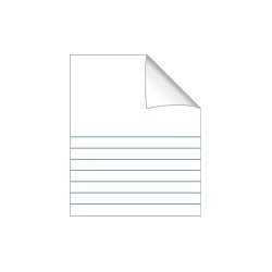 Skolehfte 17x21 7 linjer 32 blade pink