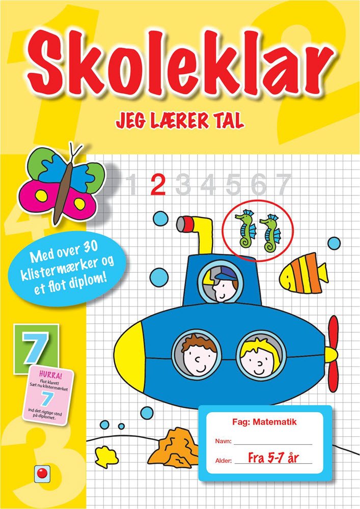 Skoleklar: Jeg lrer tal