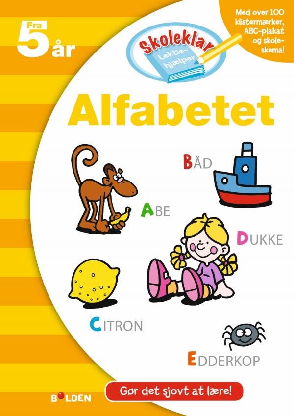 Skoleklar lektiehjlper: Alfabetet