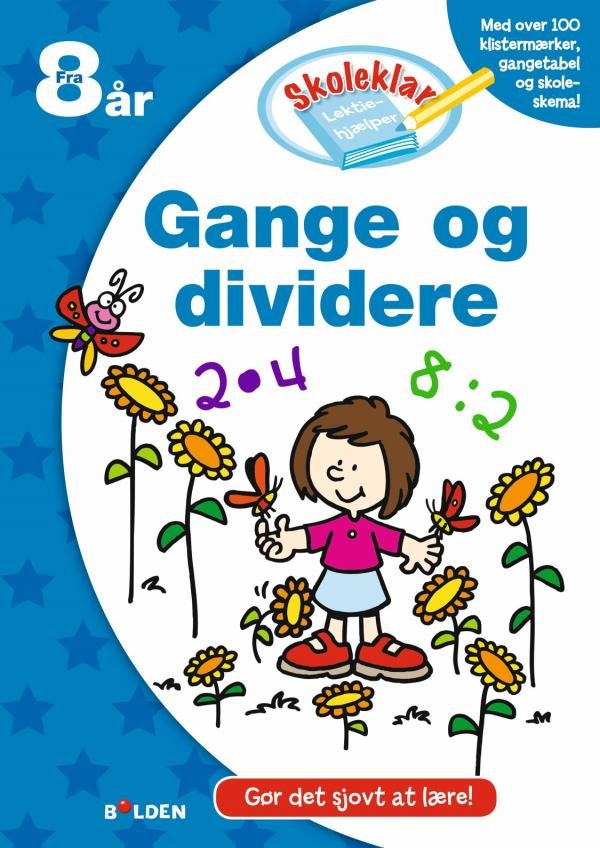 Skoleklar lektiehjlper: Gange og dividere