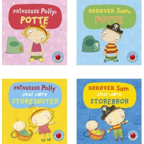 Snip Snap Snude serie 18: Polly og Sam 1-4