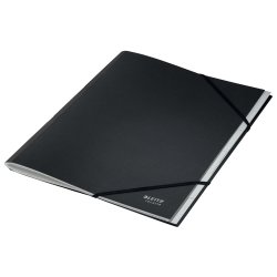 Sorteringsmappe recycle karton A4 6-delt sort