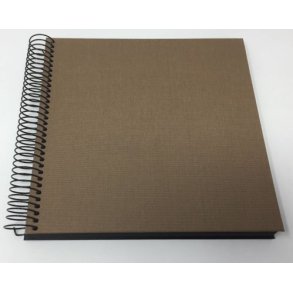 Spiralalbum 21X20 CM Coffee 40 sider