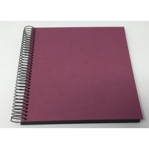 Spiralalbum 21X20 CM Fuchsia 40 sider