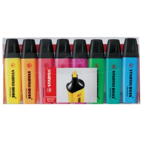 Stabilo Boss St 8 stk