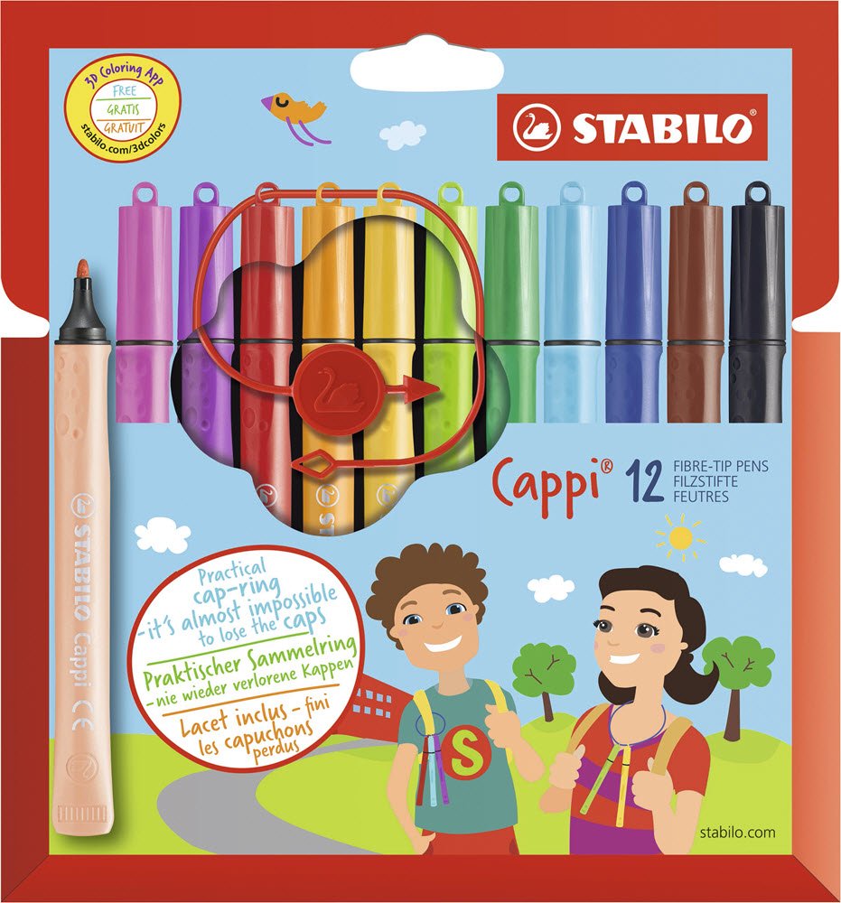 Stabilo Cappi Penne St 12 stk