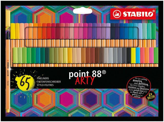 Stabilo Pen 88 Arty 65stk