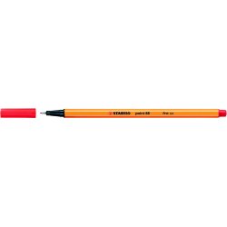 Stabilo Point 88 fineliner Red
