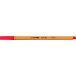 Stabilo Point 88 fineliner Red