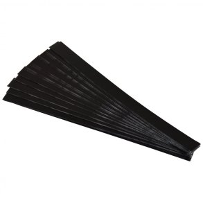 Stjernestrimler 15 mm Sort