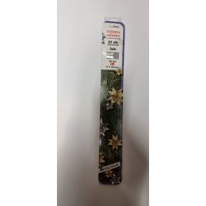 Stjernestrimler 30 mm Slv