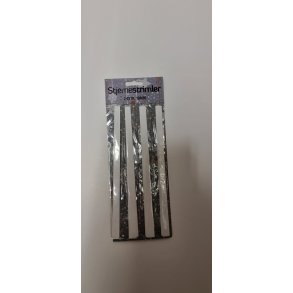 Stjernestrimler Hvid 24st 10mm