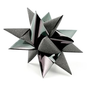 Stjernestrimler Sort 24st 15mm