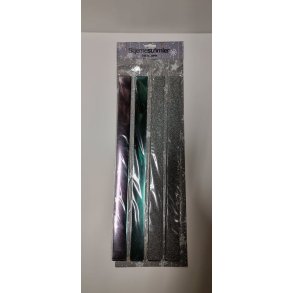 Stjernestrimler Sort 24st 30mm