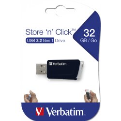Store &acute;N&acute; Click USB Drive 32GB, Black