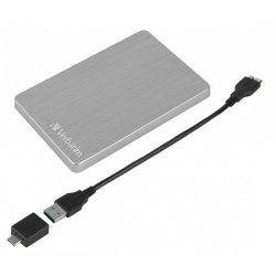Store &acute;n&acute; Go ALU Slim 2.5&#148; Ext. Harddrive 2TB Slv