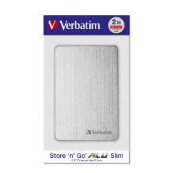 Store &acute;n&acute; Go ALU Slim 2.5&#148; Ext. Harddrive 2TB Slv