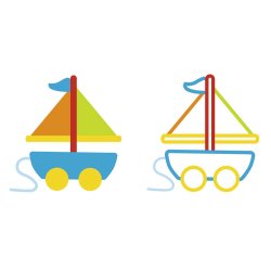 Super farvelade - fra 2 r