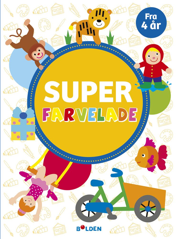 Super farvelade - fra 4 r