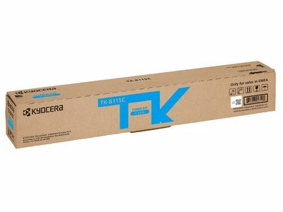 TK-8115C M8124 cyan toner 12K