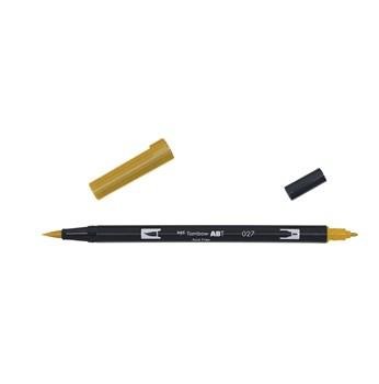 Tombow ABT Dual Brush 027 mrk okker