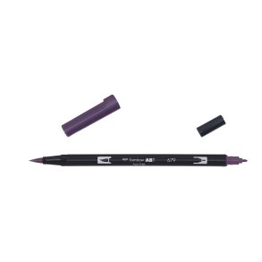 Tombow ABT Dual Brush 679 mrk blomme