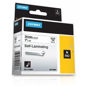 Tape Rhino 24mmx5,5m Self-laminat bl/whi