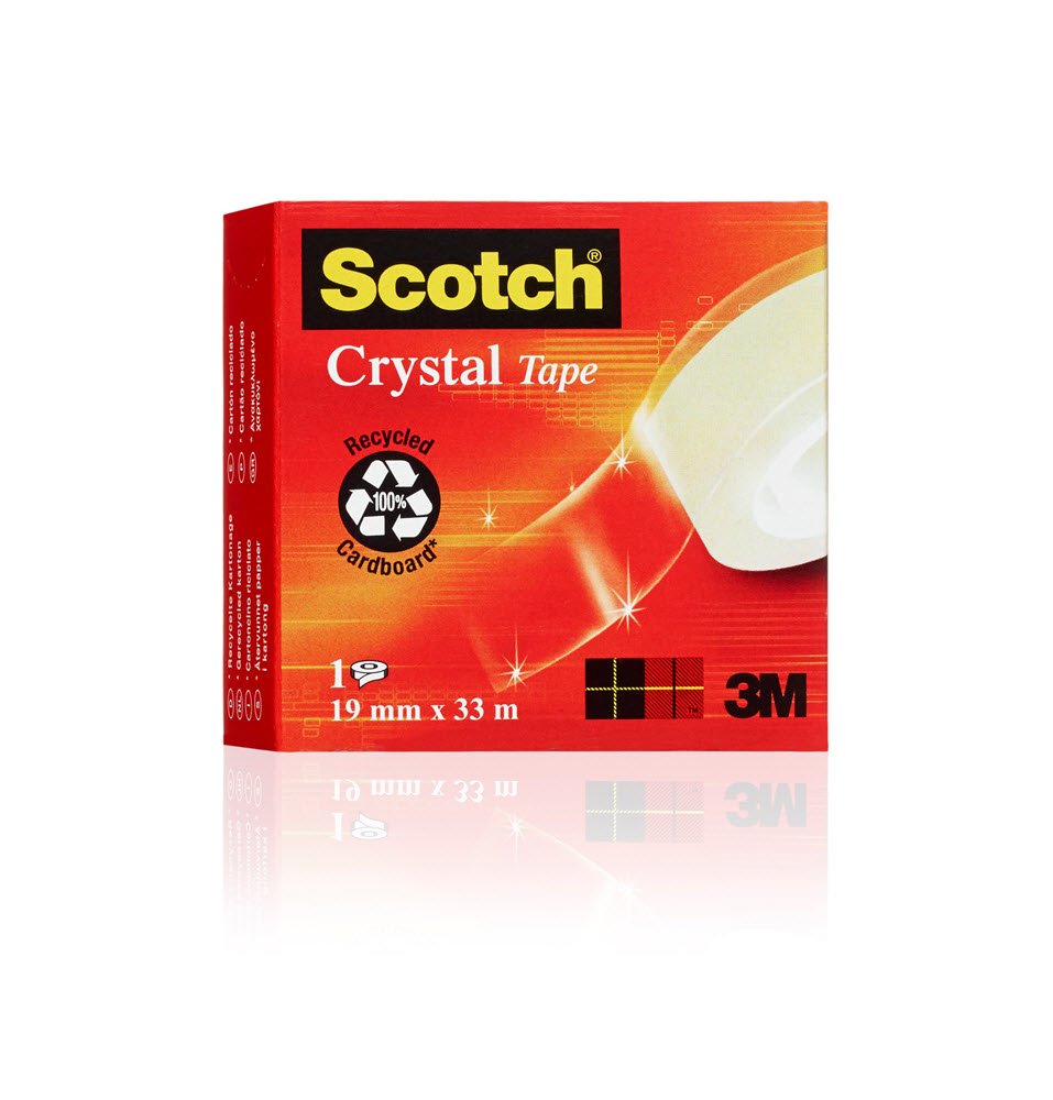 Tape Scotch Crystal 19mmx33m 600