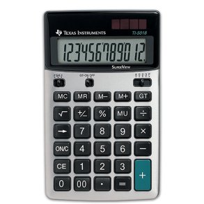 Texas TI-5018 SV desktop calculator