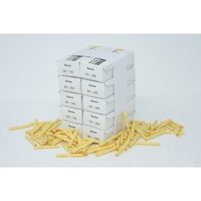 Tombola numre 1-1000 Gul