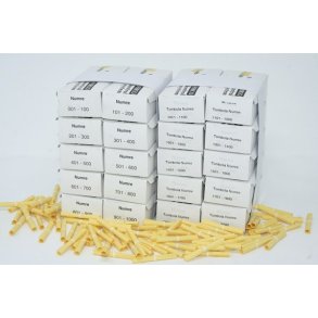 Tombola numre 1-2000 Gul