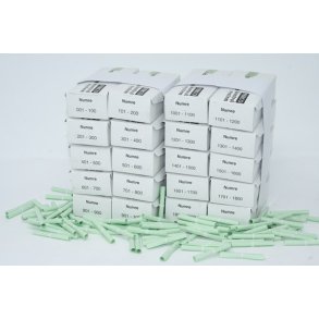 Tombola numre 1-2000 Lys Grn