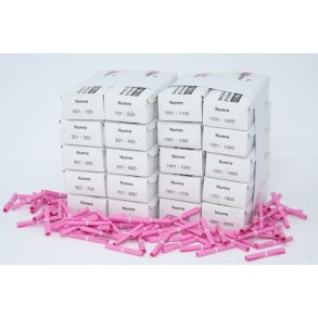 Tombola numre 1-2000 Rosa