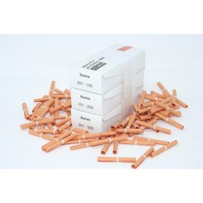 Tombola numre 1-300 Orange