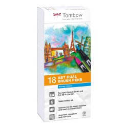 Tombow ABT Dual Brush 18P-1 primrfarver