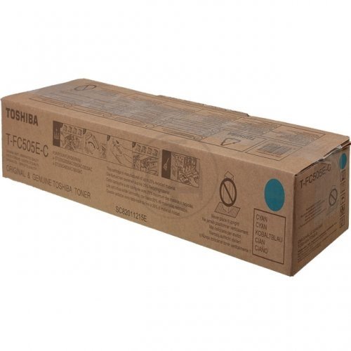 Toshiba toner cartridge cyan TFC505EC