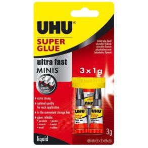 UHU Lim super minis 3x1G