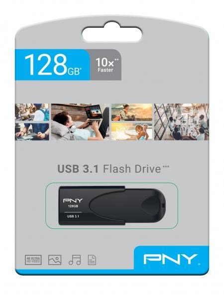 USB 3.1 Attache 4 128GB, Black