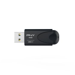 USB 3.1 Attache 4 64GB, Black