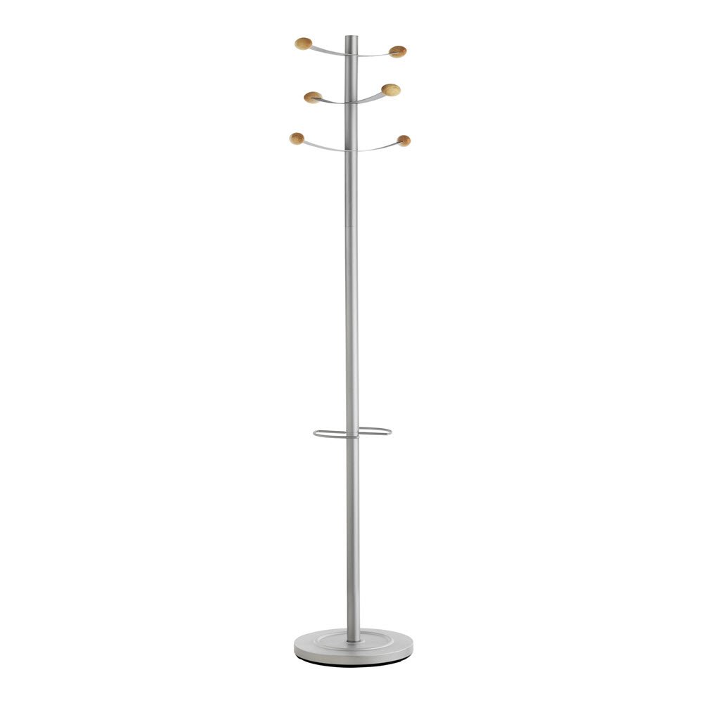 Unilux Coat Stand Bouqet, Grey/Beech