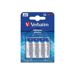 Verbatim Alkaline AA/LR6 1,5V 4stk