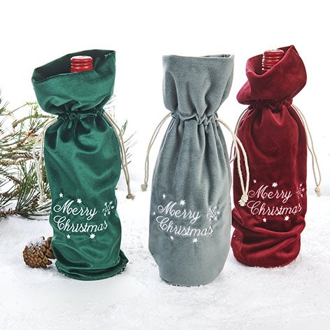 Vinpose velour 'Merry Christmas'  35x14cm