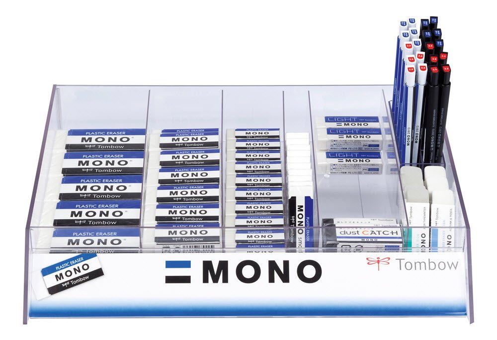 Viskelder Tombow MONO sortiment 98/display