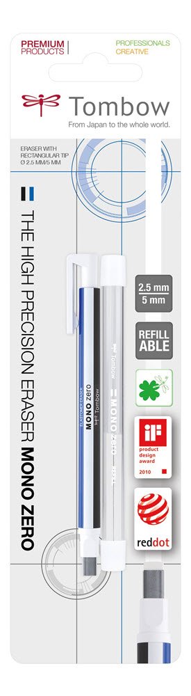 Viskelder pen MONO Zero 2.5x5mm blister