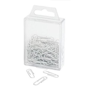 Wedo Clips Hvide 100 stk