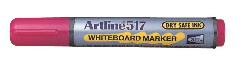 Whiteboardpenna Artline 517 pink