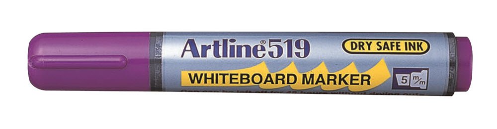 Whiteboardpenna Artline 519 lilla