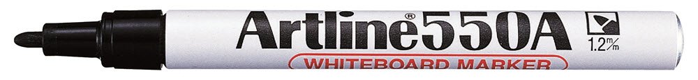 Whiteboardpenna Artline 550A sort